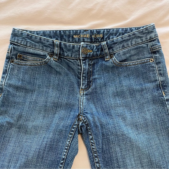 Michael Kors low rise jeans, size 2, like new - Picture 2 of 3